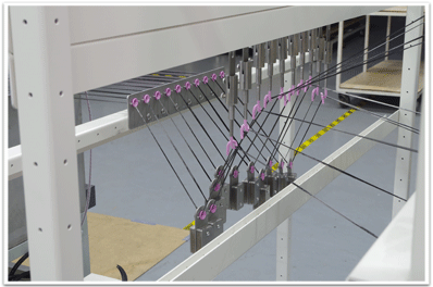 Winding machine - fiber strength adjustment